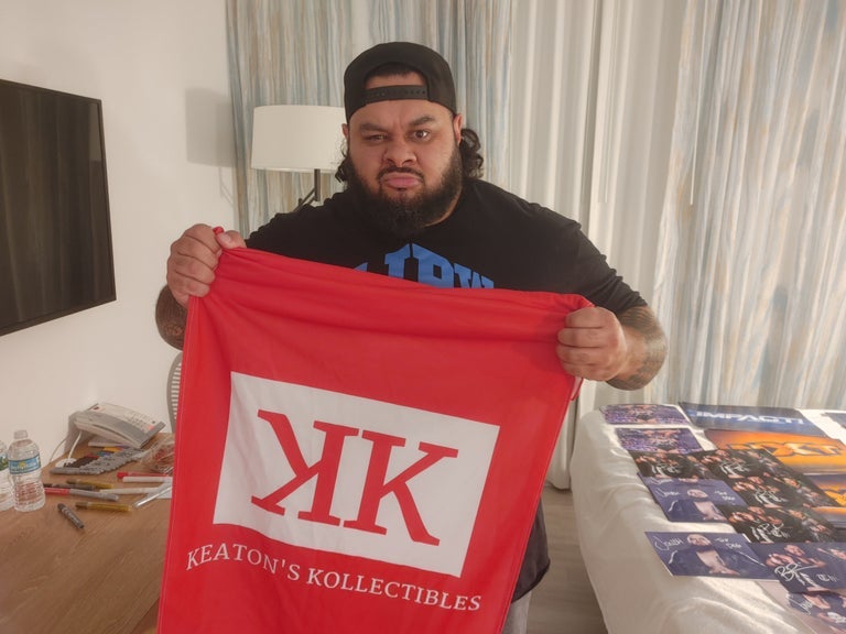 Impact Wrestling Jonah Bronson Reed Autographed 8x10 Photo "Jacket"