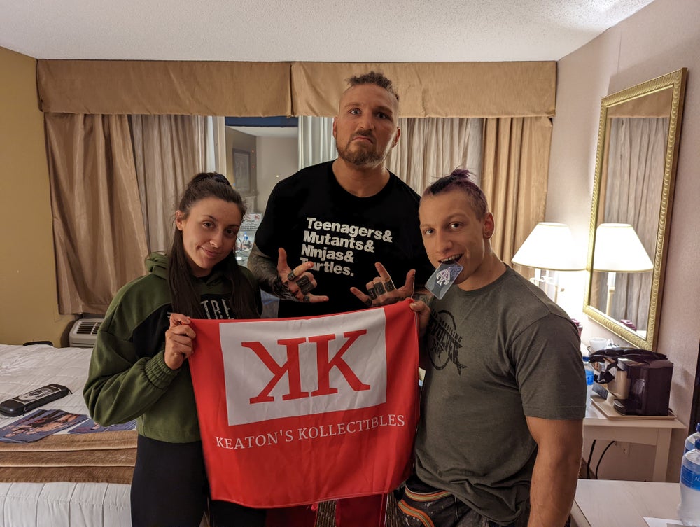 Ace Austin and Gia Miller Autographed 8x10 #2