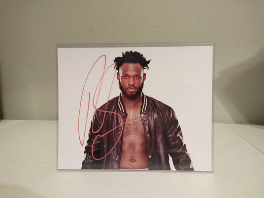 WWE Rich Swann Autographed 8x10 "Jacket"