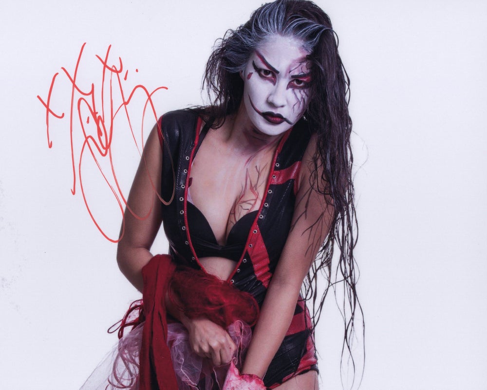 Impact Wrestling Su Yung Signed 8x10 Photo